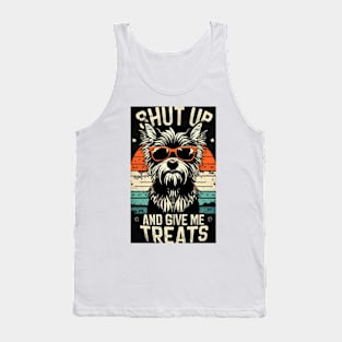 Shut Up and Give Treats - Yorkshire Terrier Editio Tank Top